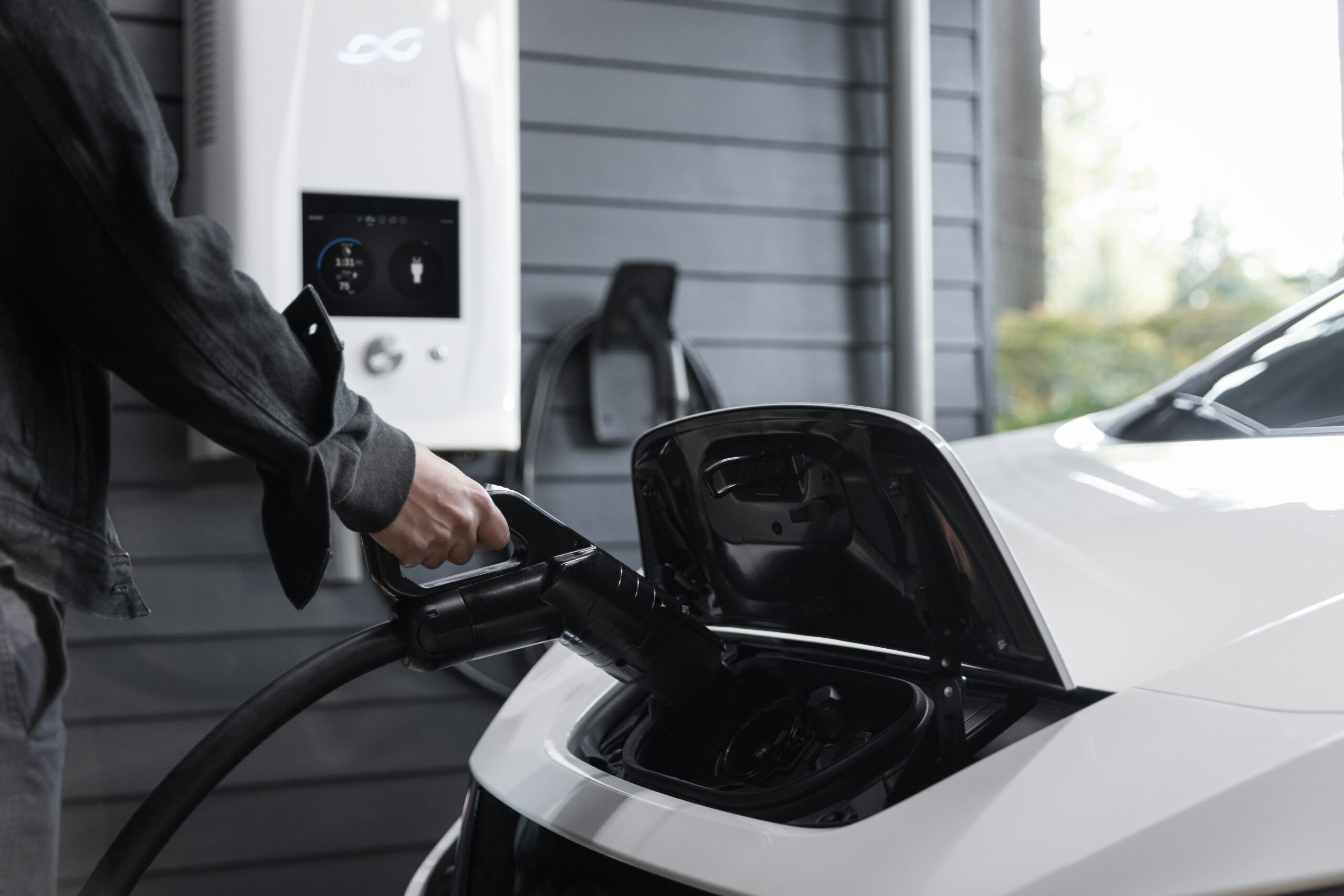Smart EV charging point